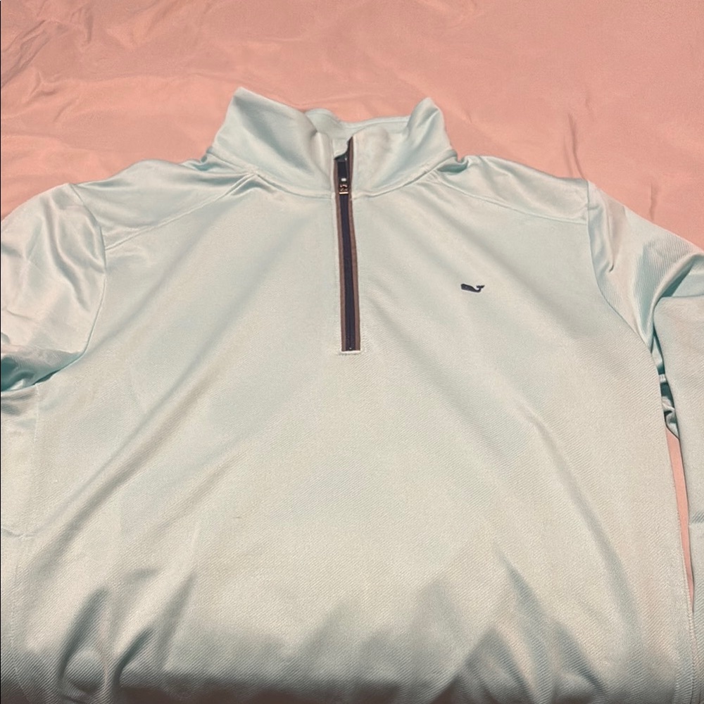 Vineyard Vines Light Blue Performance Pullover
